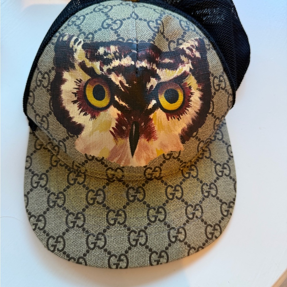 Gucci Black Mesh Cap